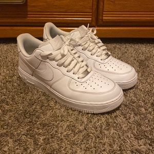 Nike Air Force One White. Size U.S. 10